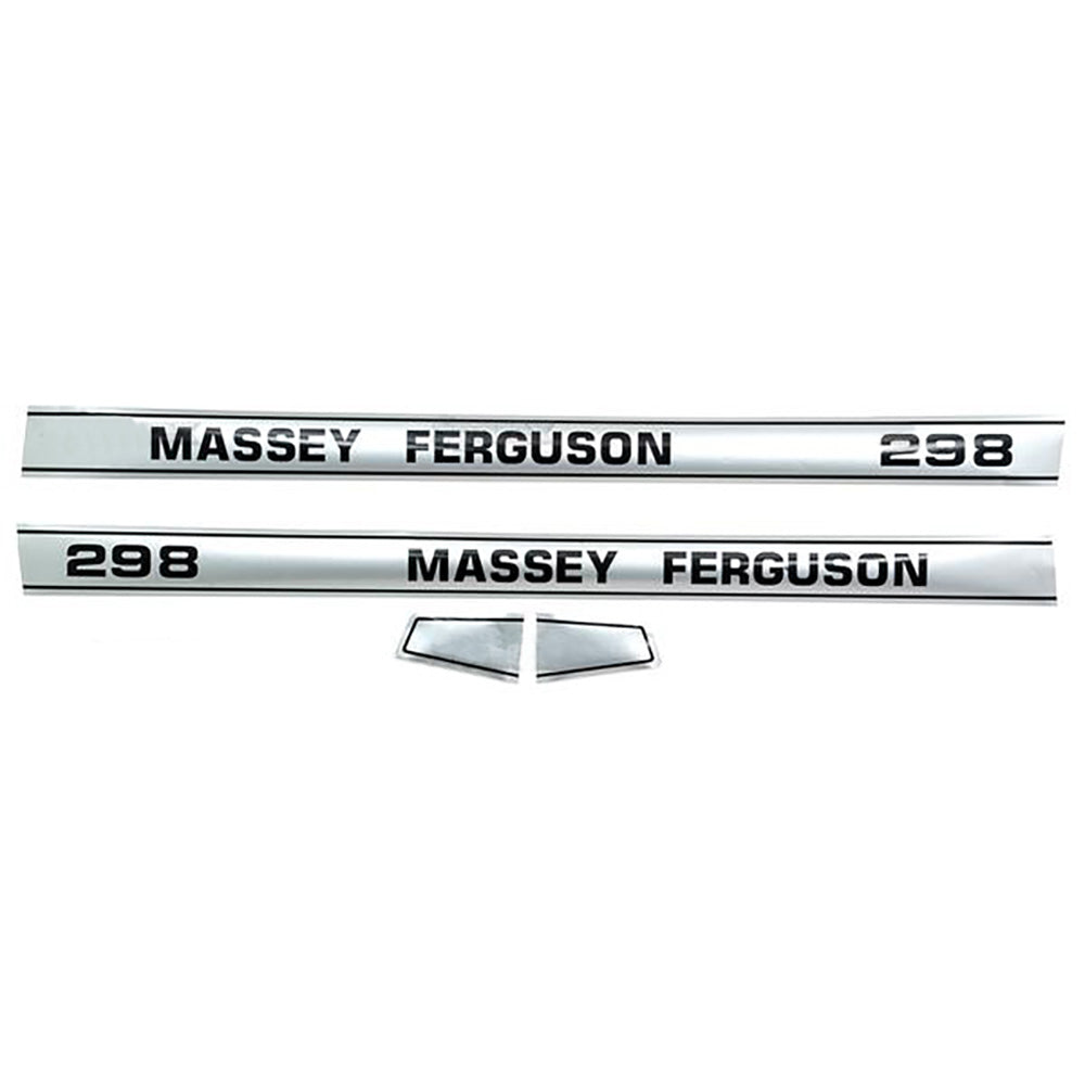 M12-01-18 Hood Decal Set – Fits Massey Ferguson