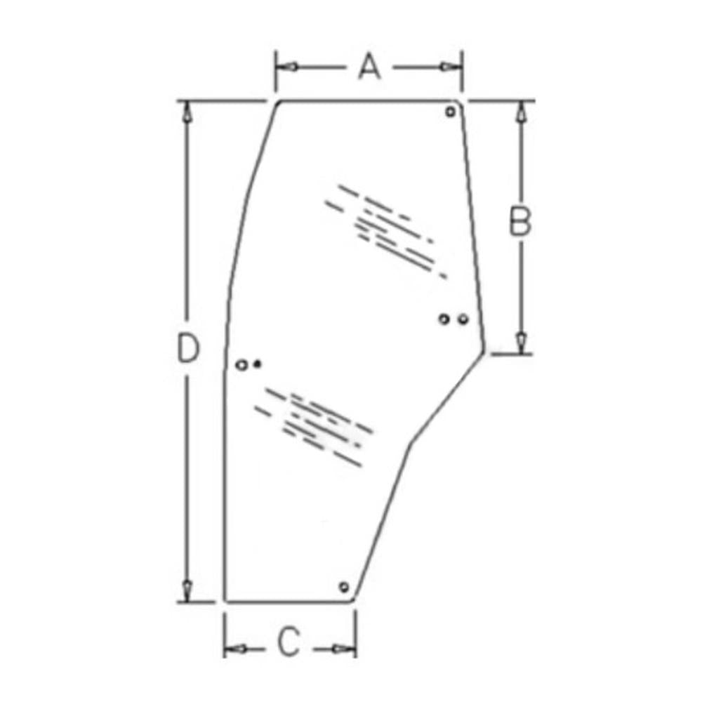 192003A6 Glass, Door, LH – additional image 2