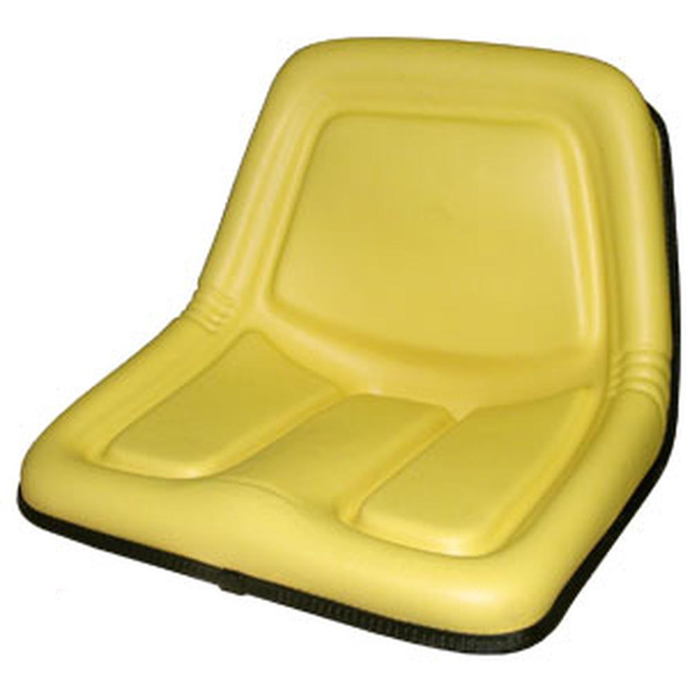 A-B1TY15863 One Yellow High Back Seat – Fits John Deere