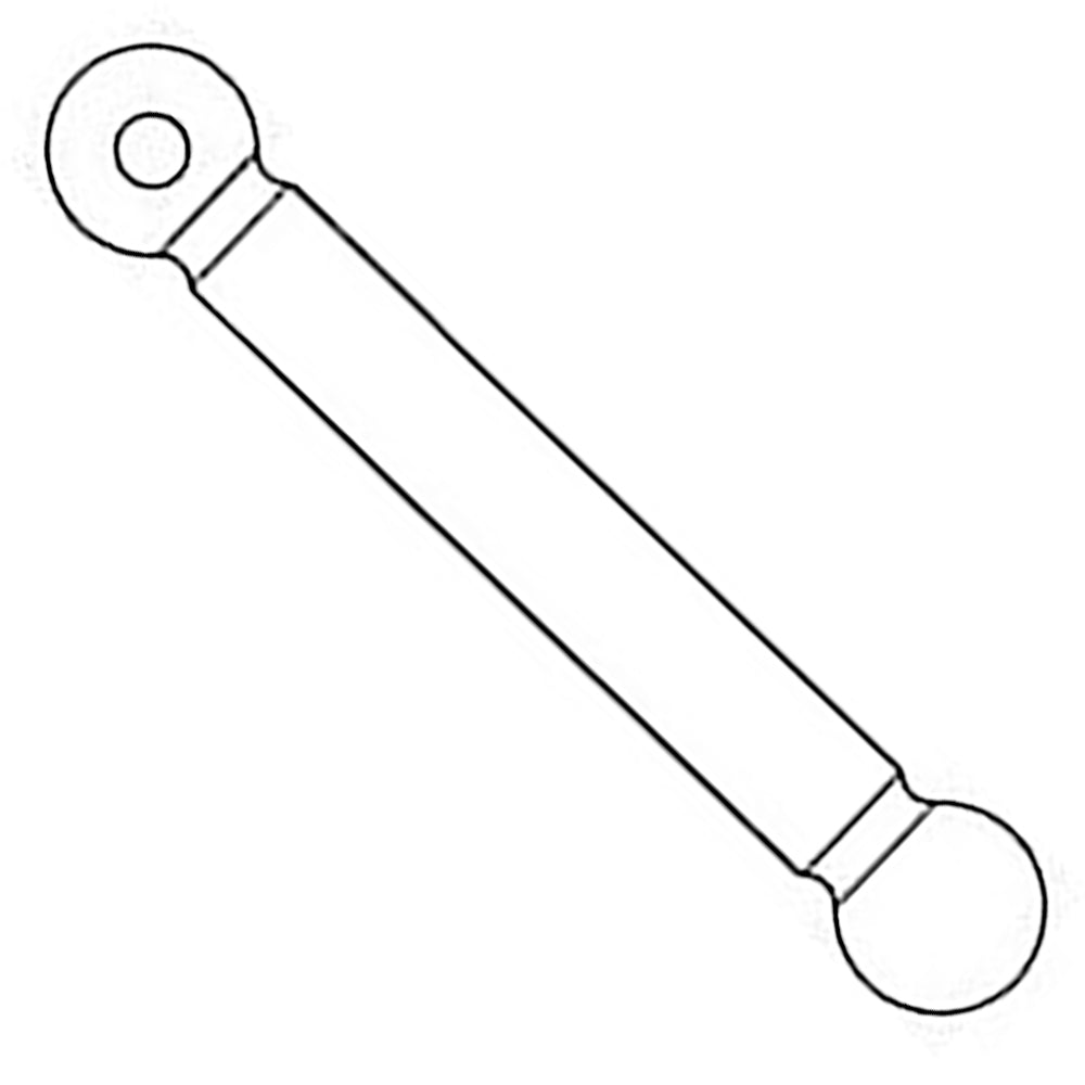 191211M1 Lift Piston Rod – Fits Massey Ferguson