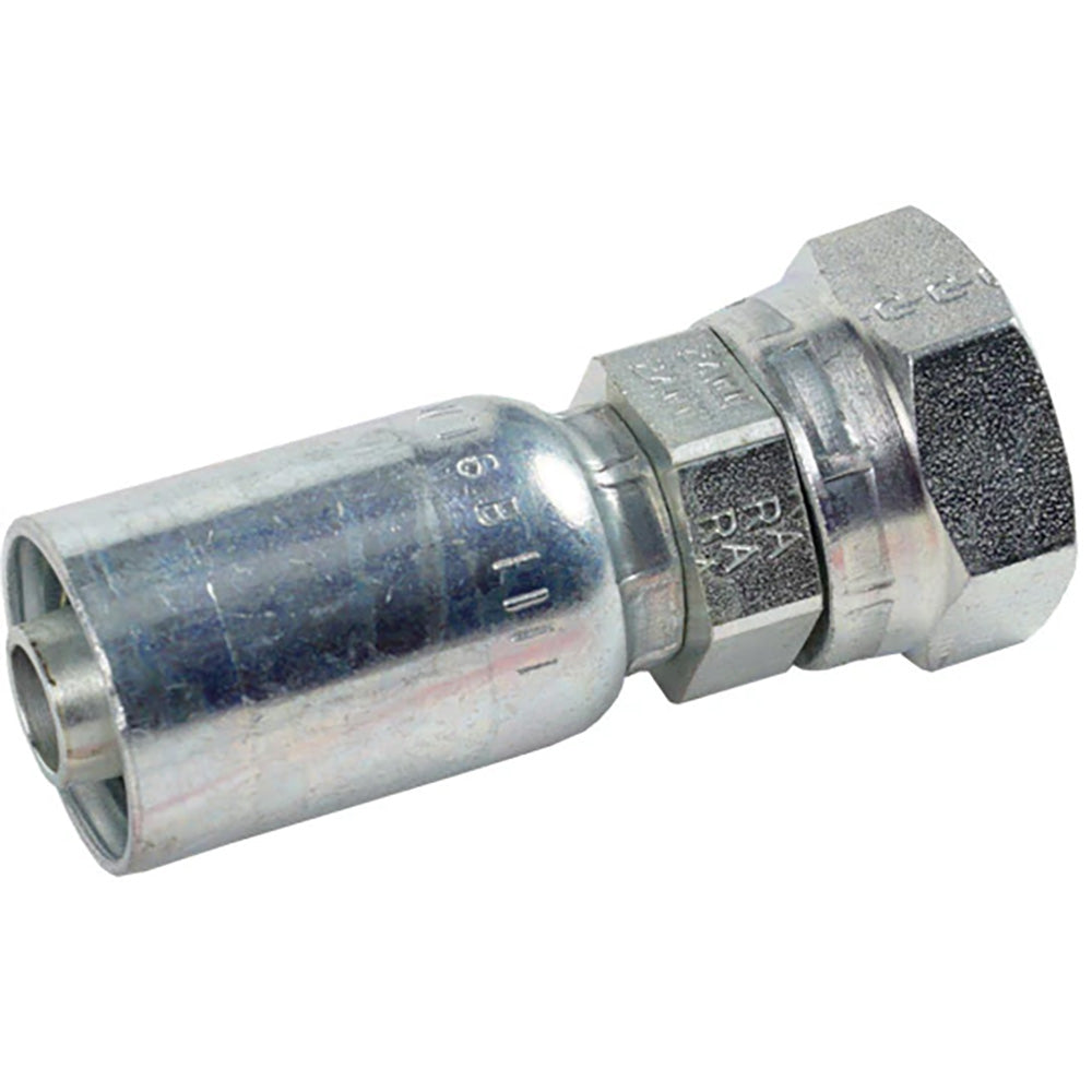 HY08-08FJ Female Jic 37 deg Swivel Crimp Coupling