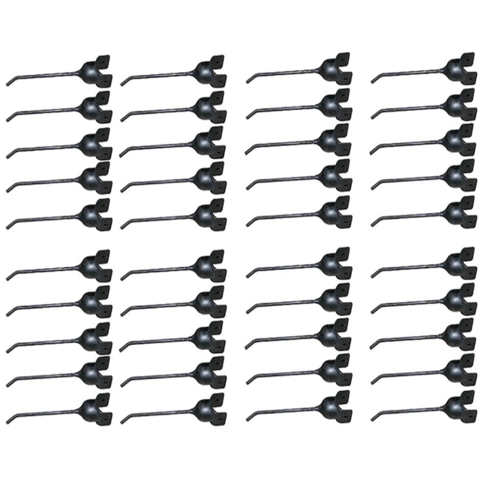 96R4 Qty 40: Rubber Mount Rake Tooth – Fits John Deere
