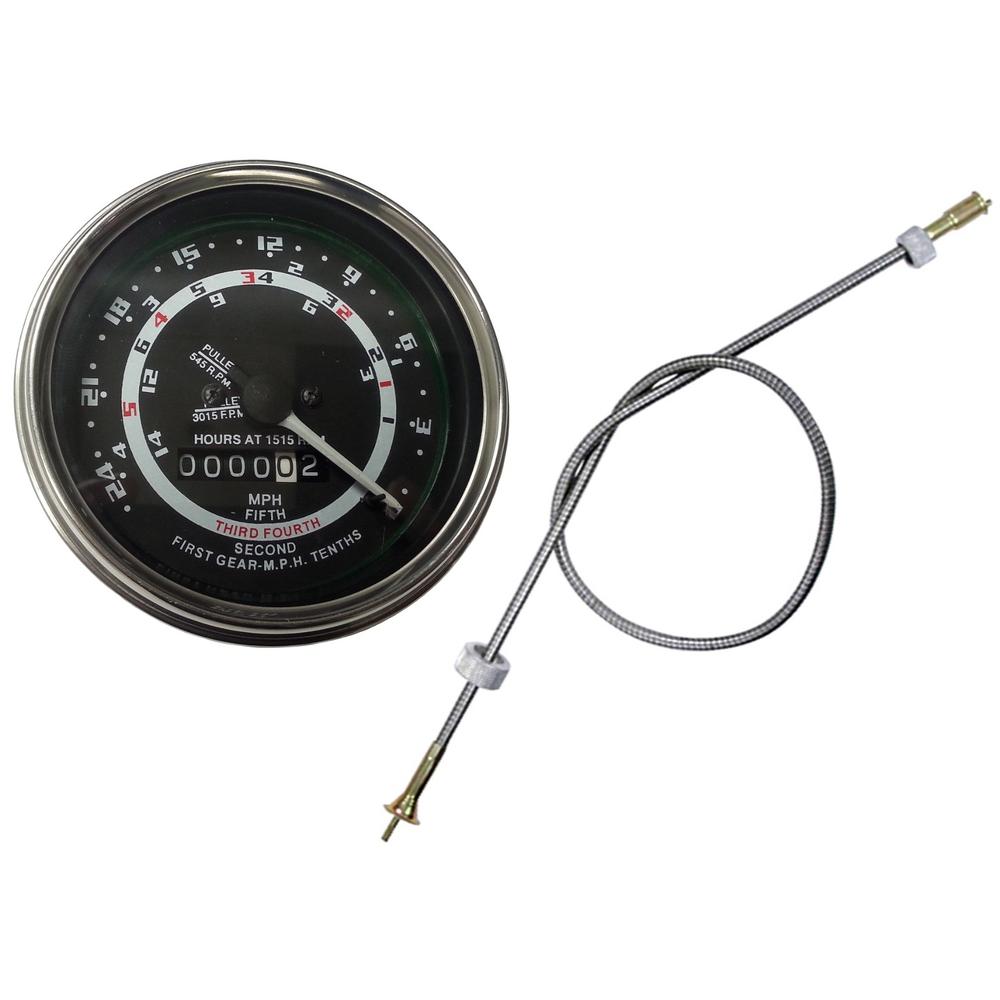 B9NN17365B-OE Tachometer & Tach Cable Set – Fits Ford / New Holland