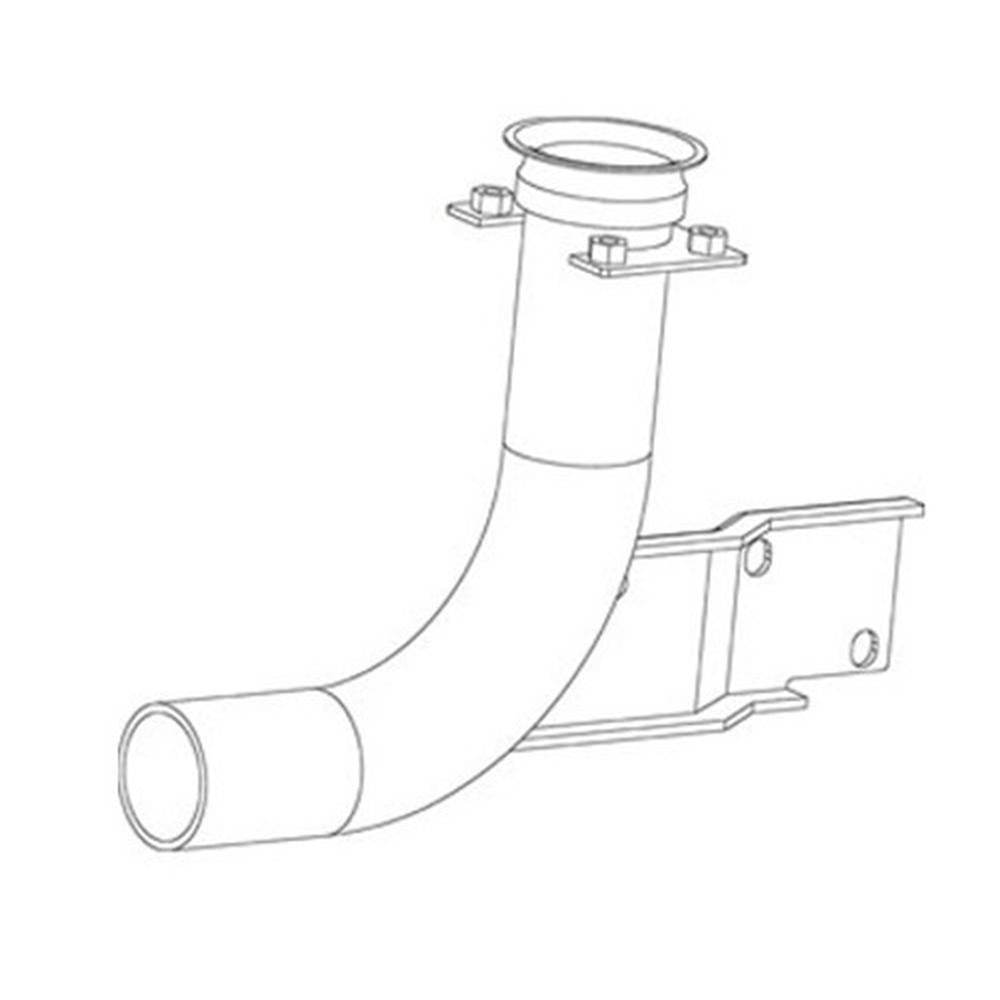 E3NN5246BA11B Exhaust Inlet Pipe Elbow – Fits Ford / New Holland – additional image 3