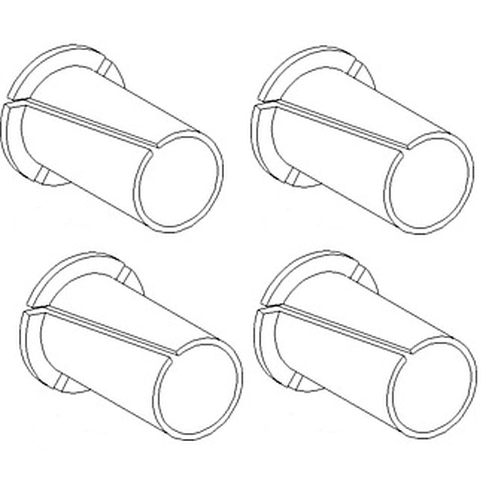 231800A1 Pack of 4 Door Hinge Bushings – Fits Case / International Harvester
