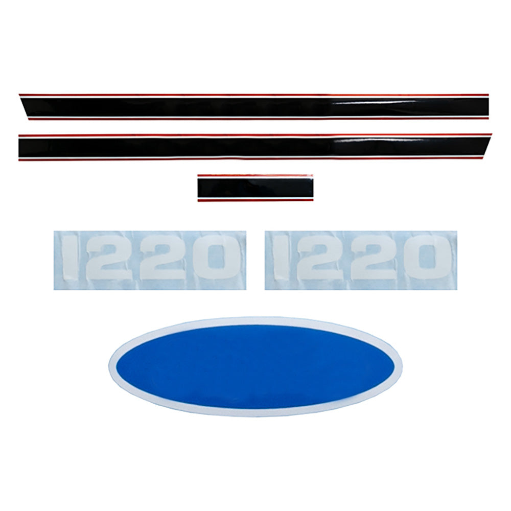 F1220 Hood Decal Set – Fits Ford