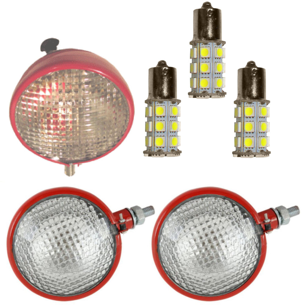 45640DB Headlights & 12V Rear Combo Light – Fits International Harvester