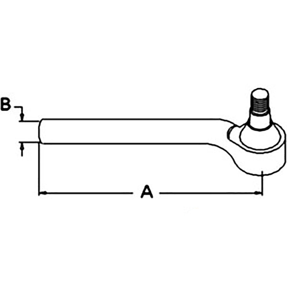 CAR48979 Left Hand Tie Rod that