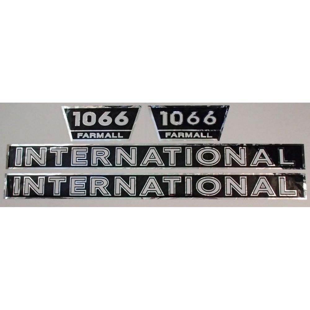 FA606S Hood Decal Set – Fits International Harvester