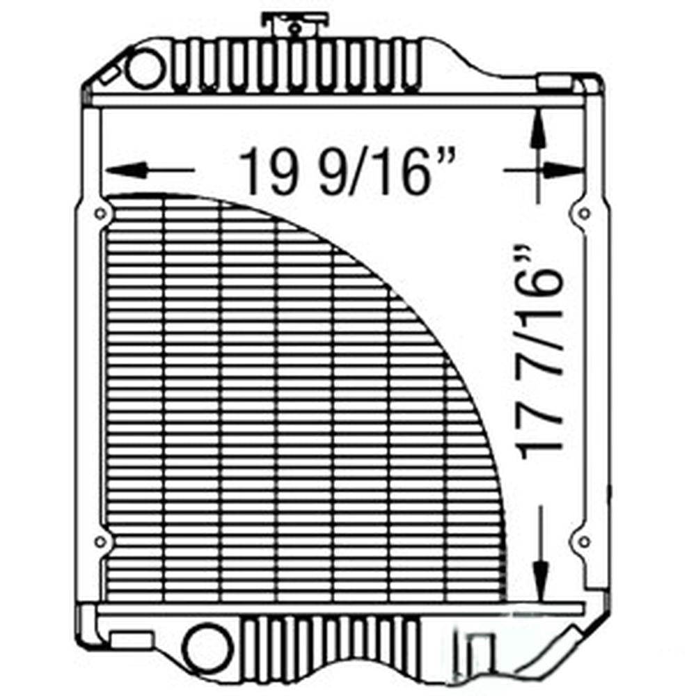 RE62841 Radiator – Fits John Deere – additional image 2