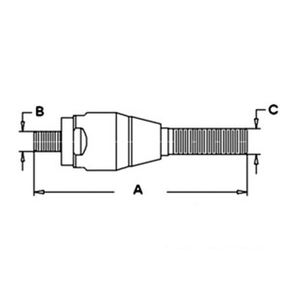 1-33-743-602 LH Inner Tie Rod Ball Joint – additional image 2
