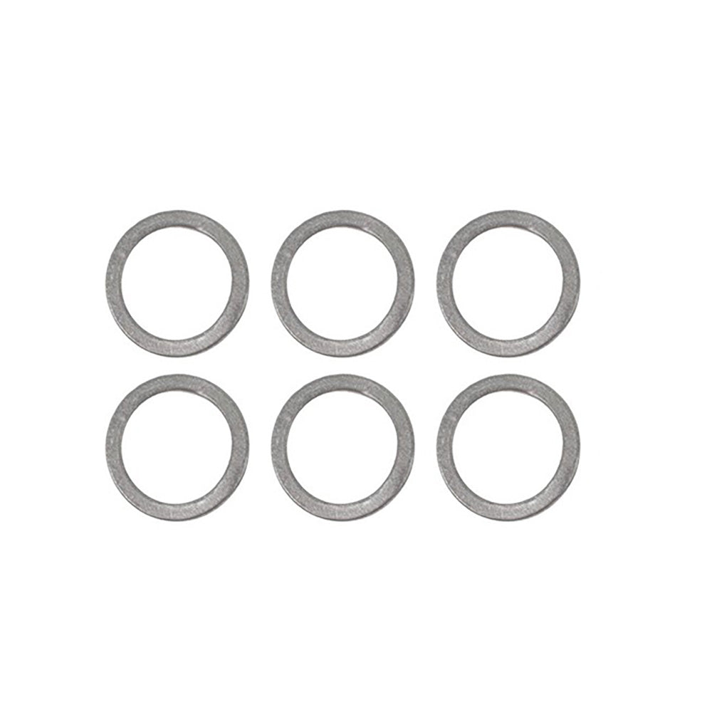 380428S_x6 Fuel Injector Leak-Off Line Aluminum Sealing Washer Set Perkins 3 Cyl. 376518X1
