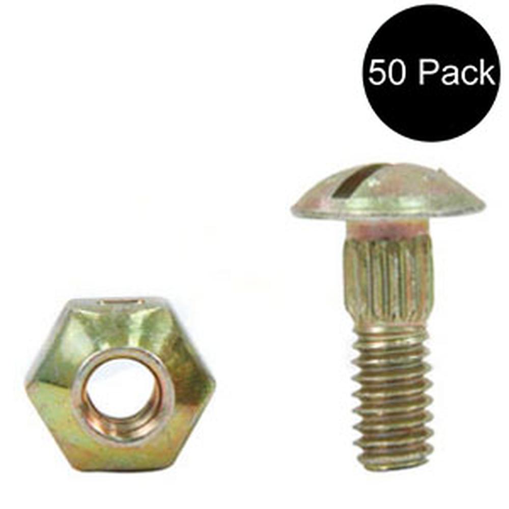 700705296 QTY 50: Grain Head Cutter Bar Knife Section Nuts and Bolts