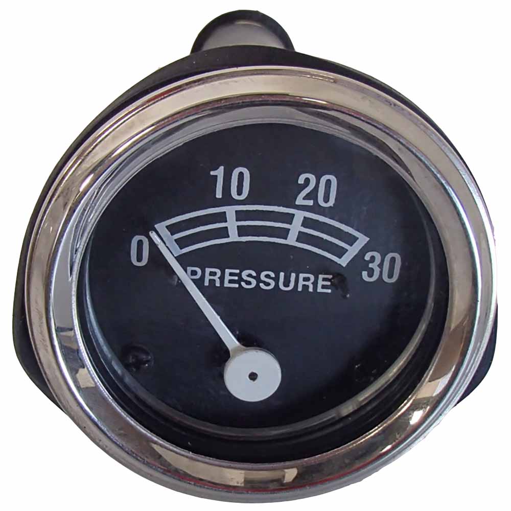 207834 Chrome Bezel Oil Pressure Gauge – Fits Allis Chalmers – additional image 3