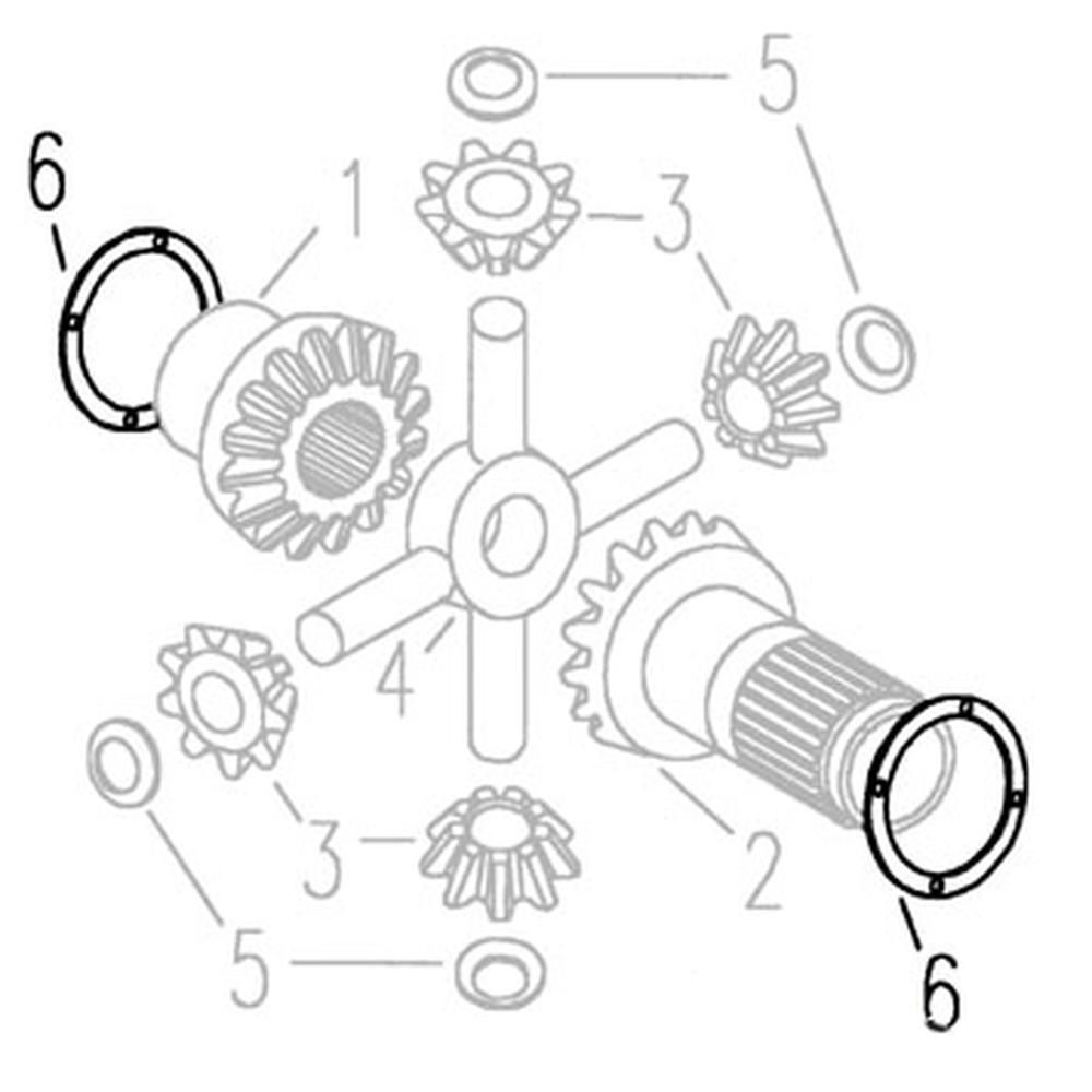957E4228 Washer, Thrust