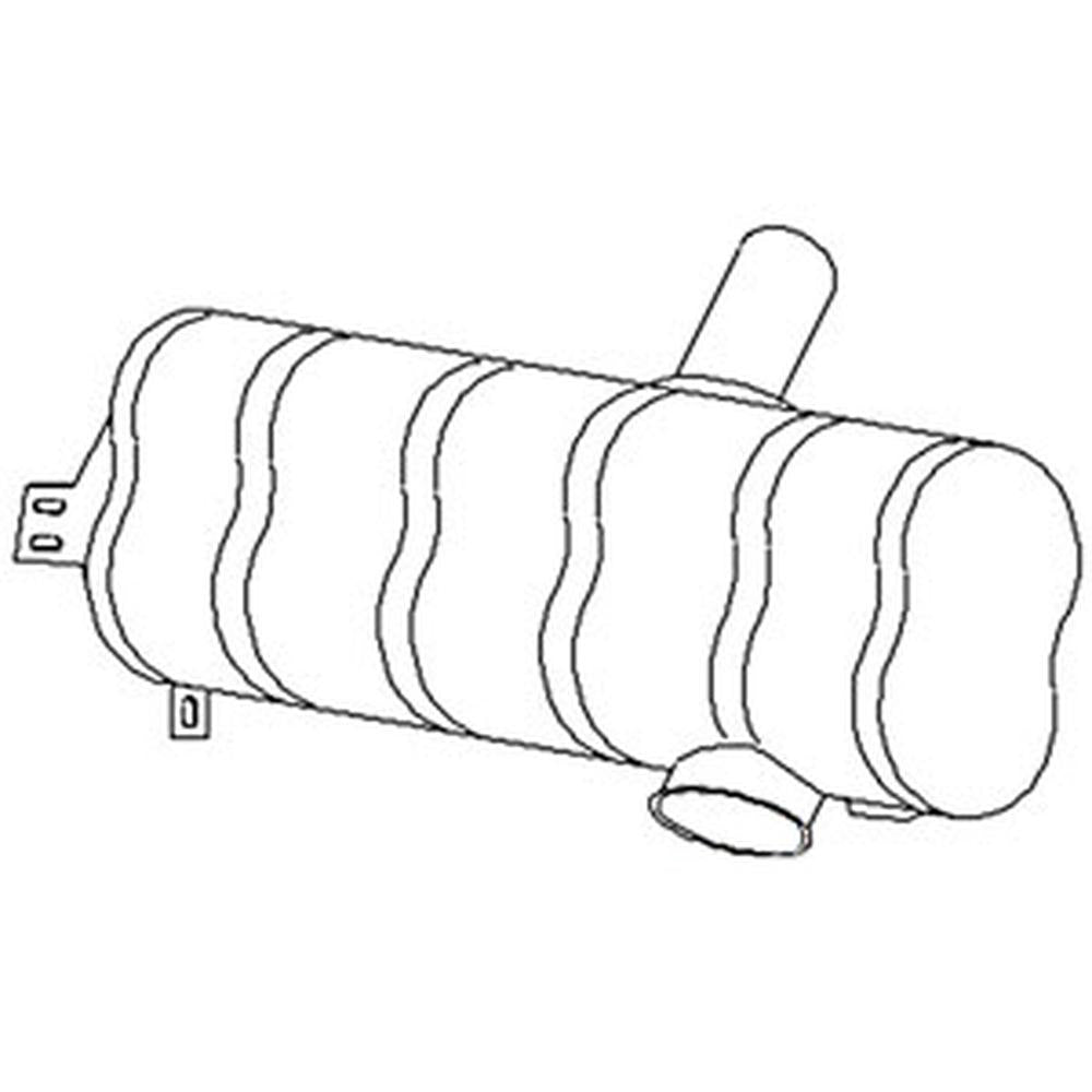 1417-3809 Underhood Muffler – additional image 2