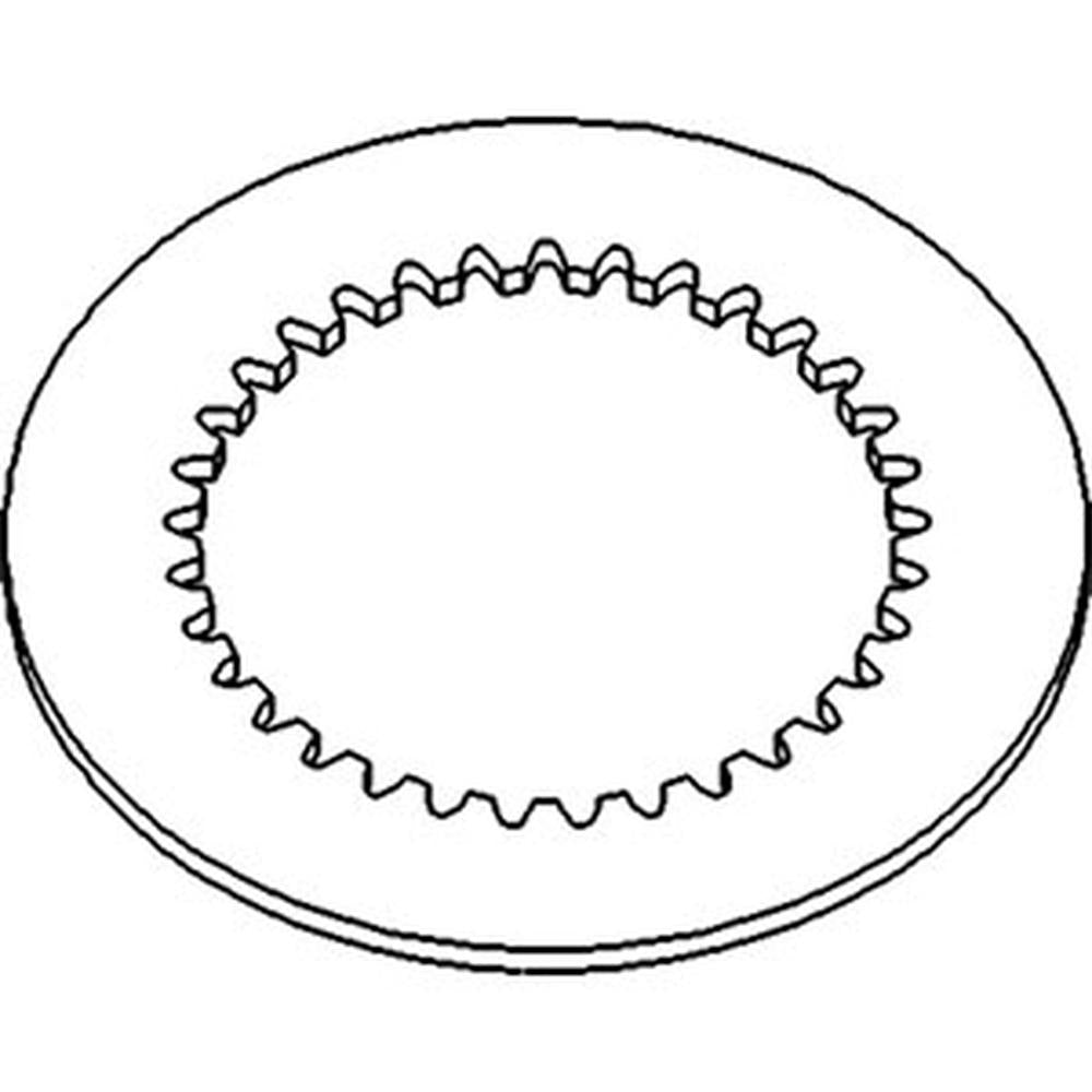 T14340 Clutch Disc 9.9" Outer Diameter 6.6" Inner Diameter – Fits John Deere – additional image 2