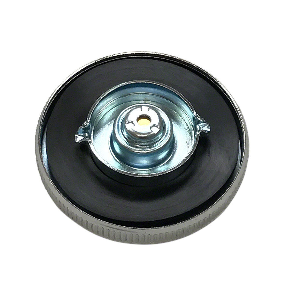 10A23649 Chrome Plated Fuel Tank Cap w/Ridges – Fits Minneapolis Moline – additional image 2