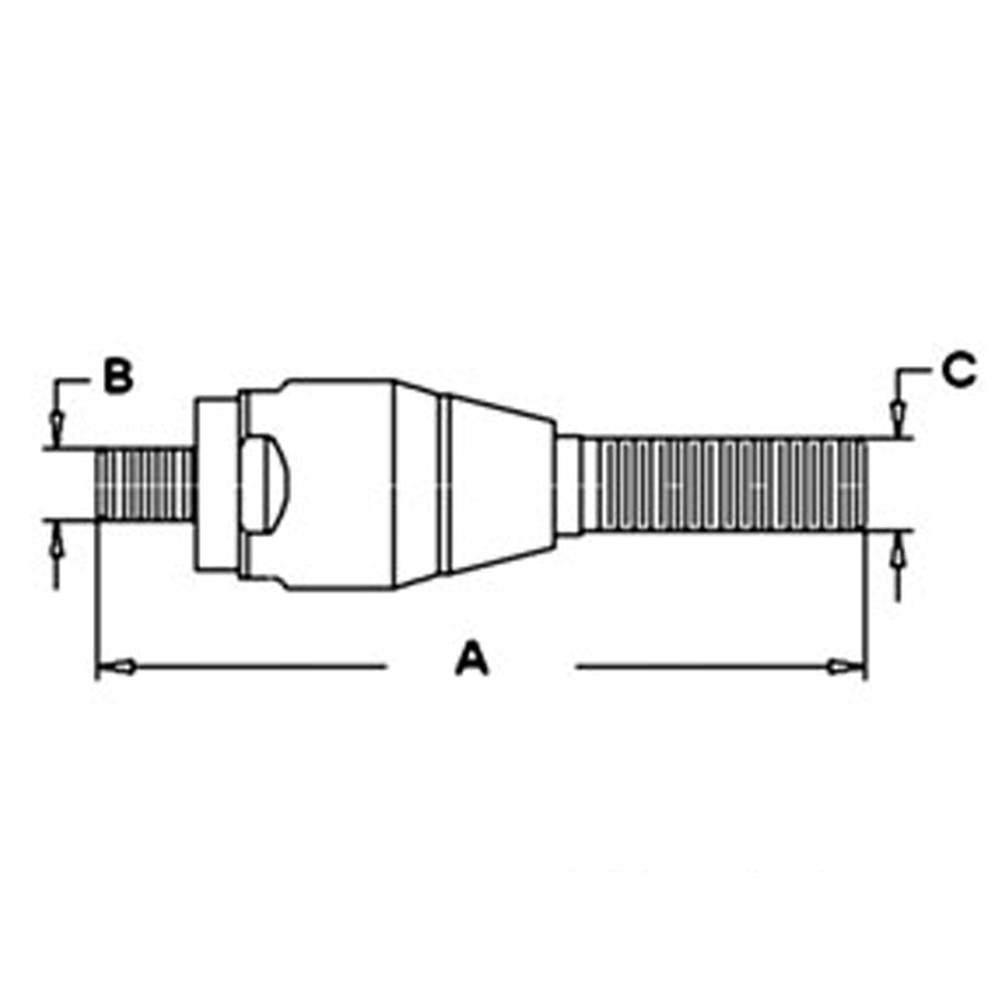 1-33-743-602 LH Inner Tie Rod Ball Joint