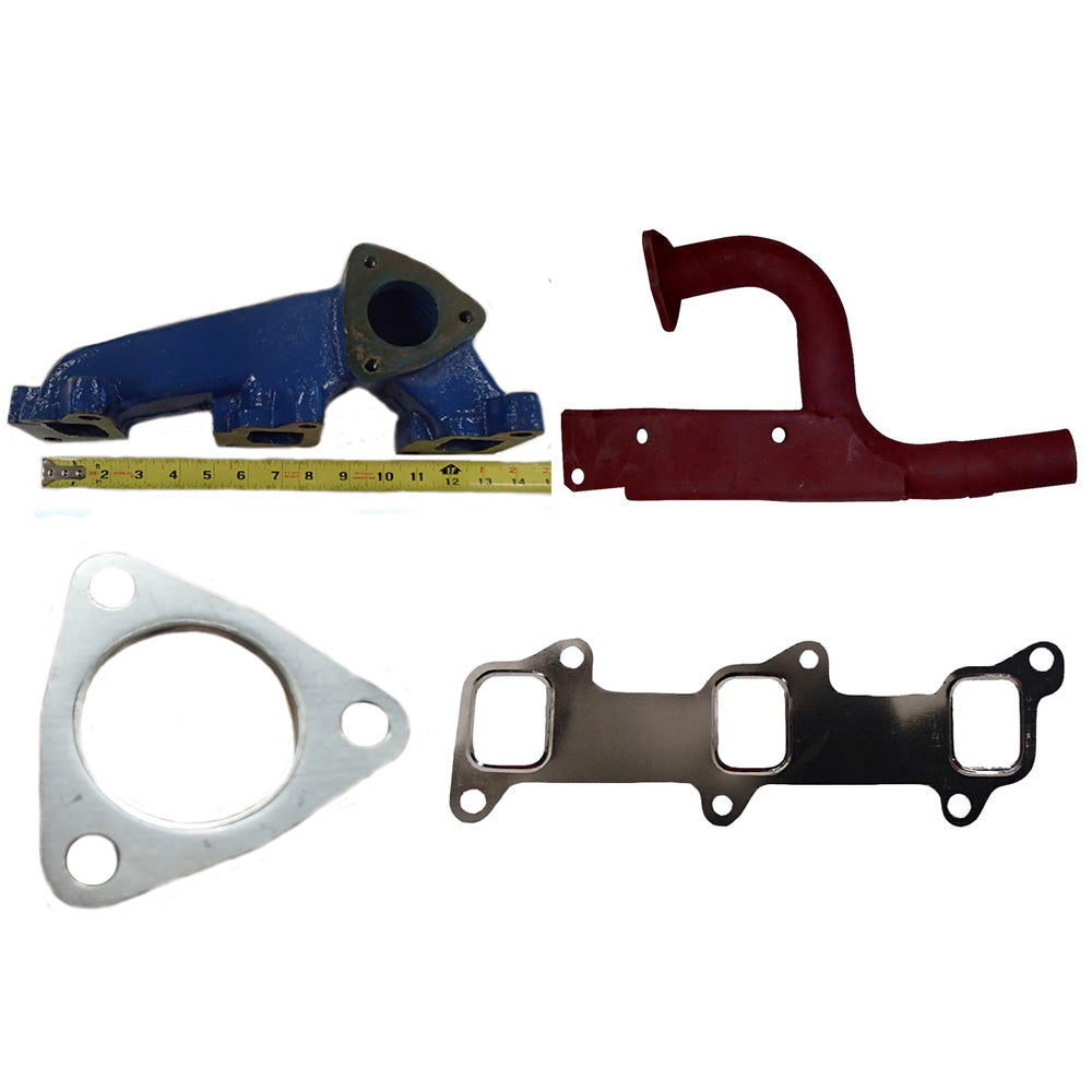 3981486 Manifold w/ Gasket & Elbows – Fits Ford / New Holland