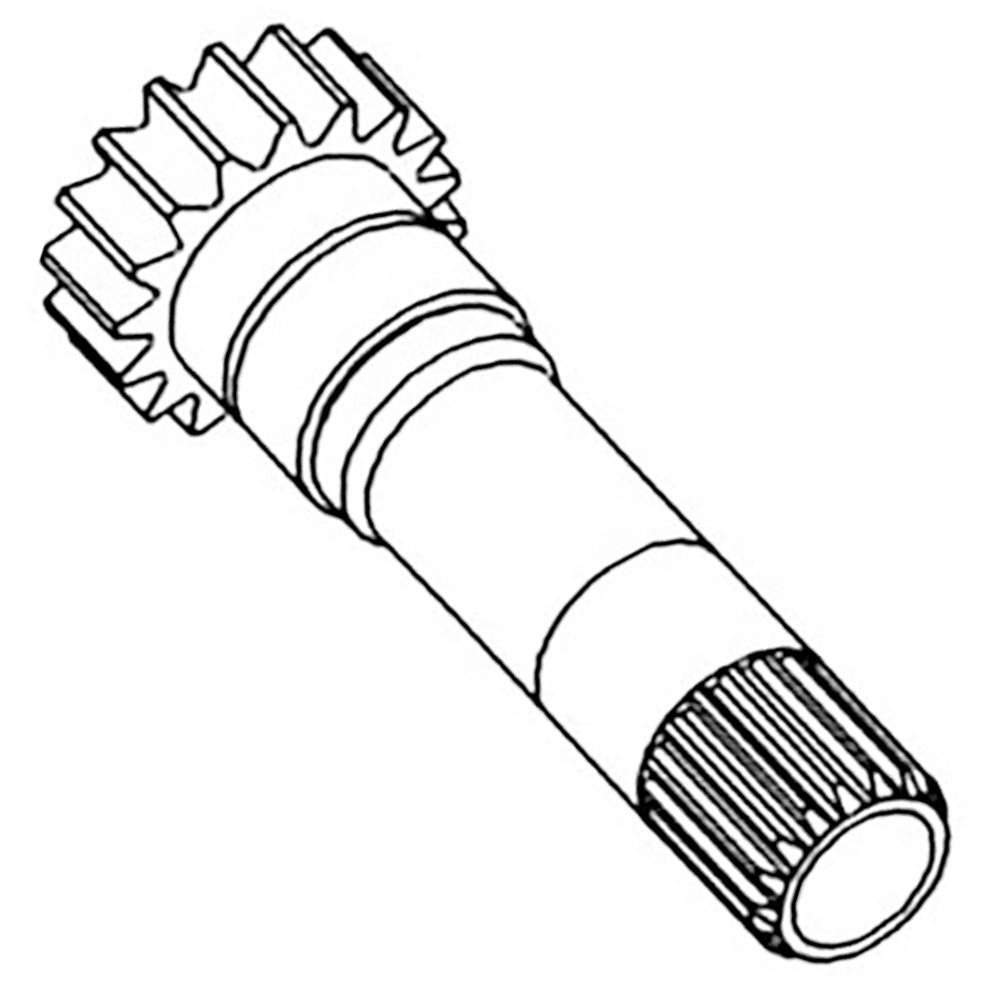 1677740M1 Trans Input Shaft – Fits Massey Ferguson – additional image 2