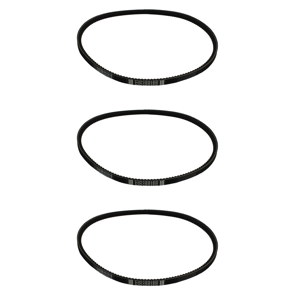 1J730-97010 Three (3) 1/2" x 37" Fan Drive Belts – Fits Kubota – additional image 2