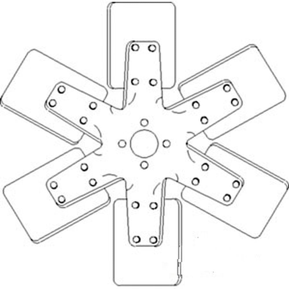 521269M1 Blade Fan – Fits Massey Ferguson – additional image 2