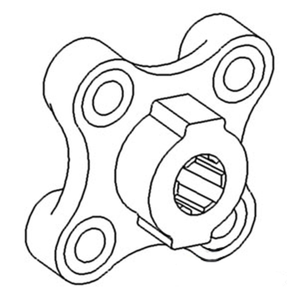 1101-0404 Hydraulic Pump Hub – additional image 2