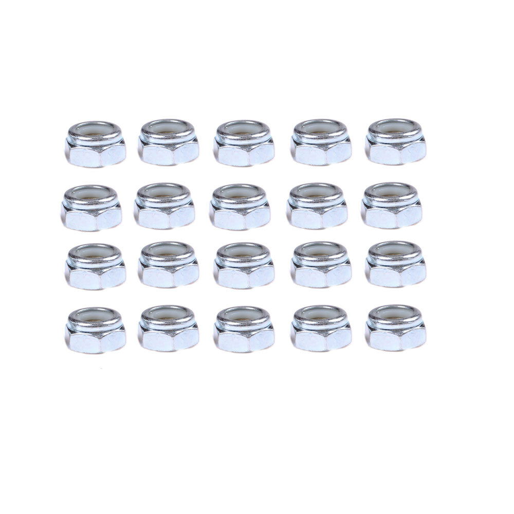 14M7166 Qty 20: Hexagonal Lock Nut - M8 – Fits John Deere