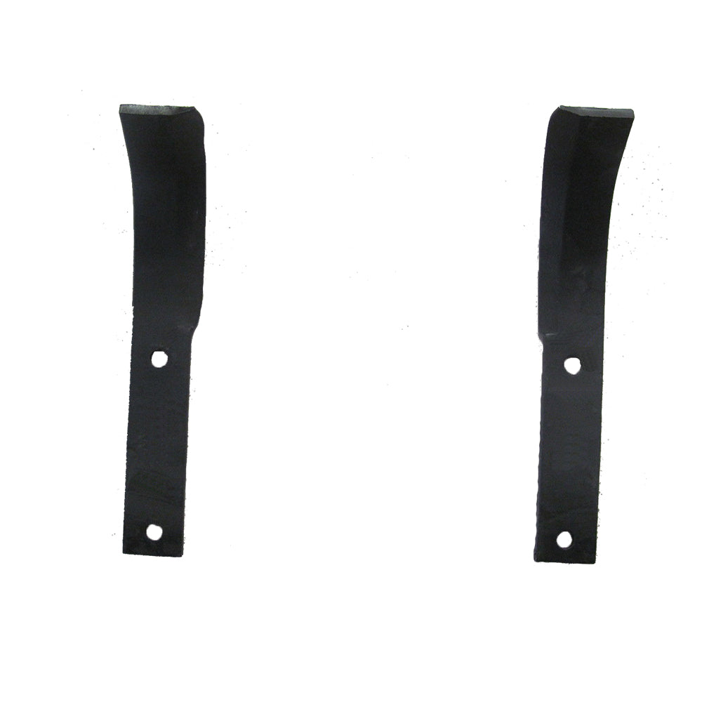9941-42 Set of (2) Two Tiller Tines LH and RH C Shape 5/16" Thick