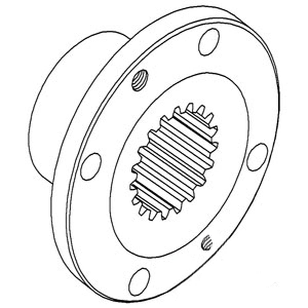 K200465 Hydraulic Pump Drive Coupler