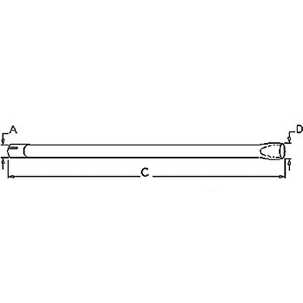311466 Exhaust Pipe – Fits Ford / New Holland – additional image 2