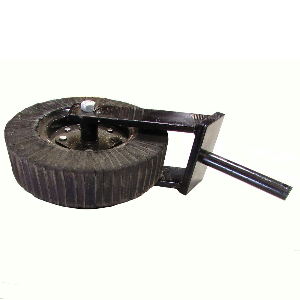 WHU90-0114 Laminated Tail Wheel Assembly with Fork – Fits Bush Hog