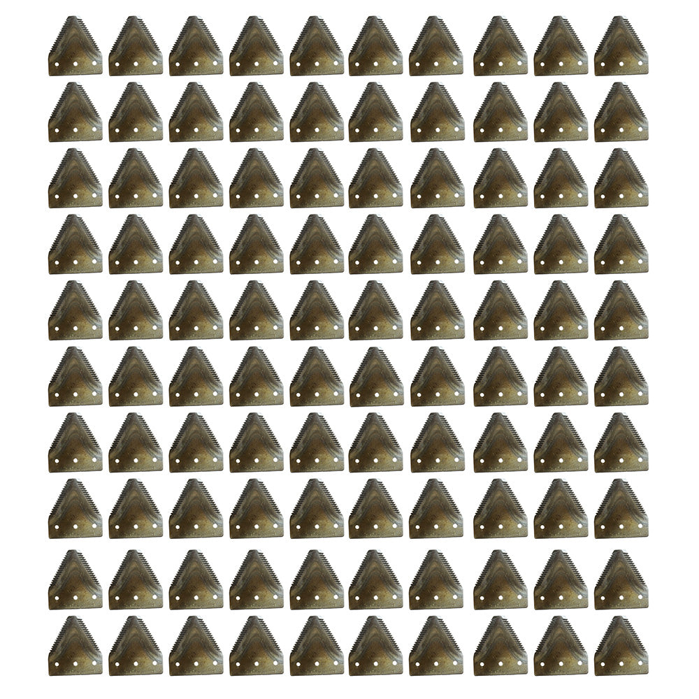 112074A1 Qty 100: Grain Head Sickle Section Tooth – Fits Case / International Harvester
