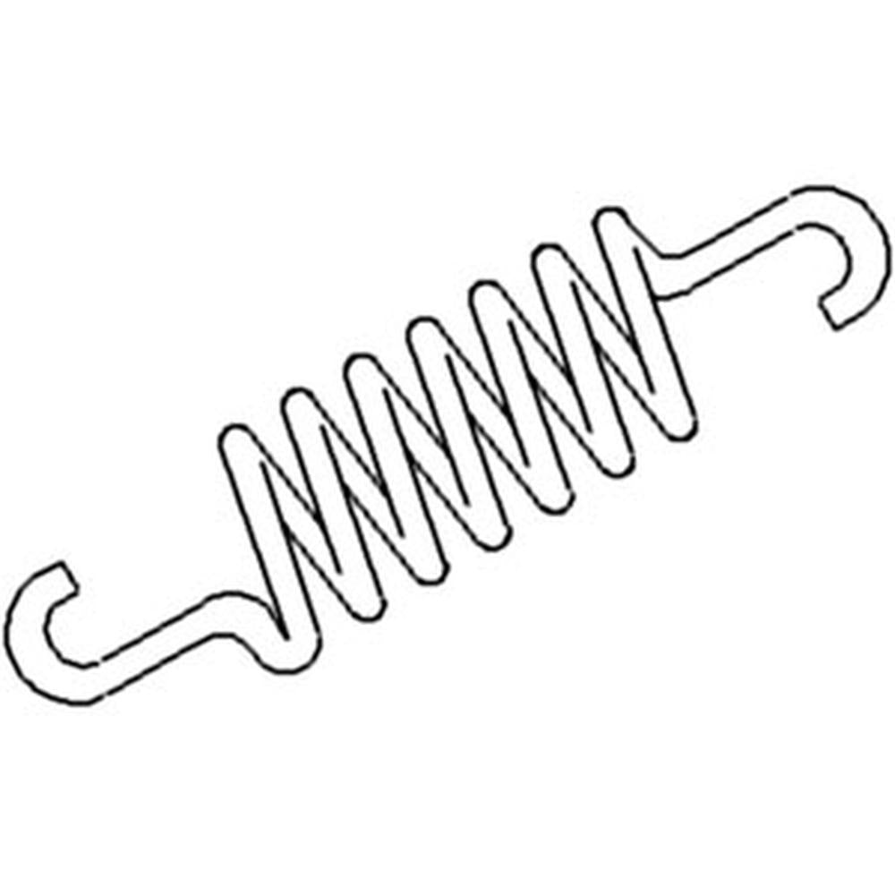 825064M1 Brake Shoe Spring - Short – Fits Massey Ferguson – additional image 2