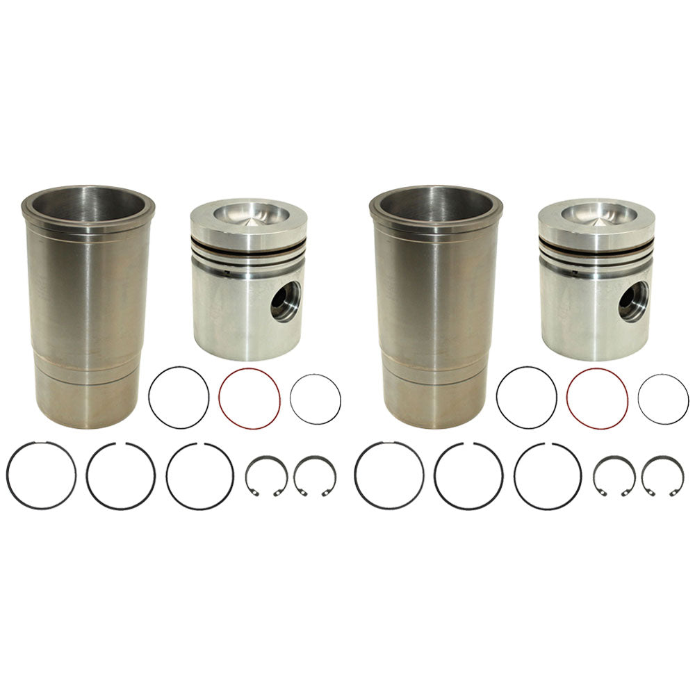 RE23173 (2) Early Piston Liner Kits 4.250" Bore – Fits John Deere