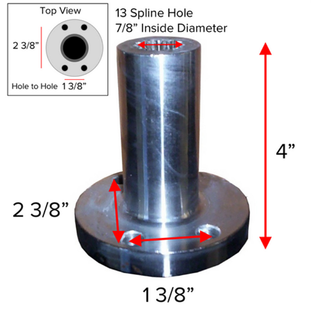 T42183 Hydraulic Pump Drive Hub – Fits John Deere – additional image 7