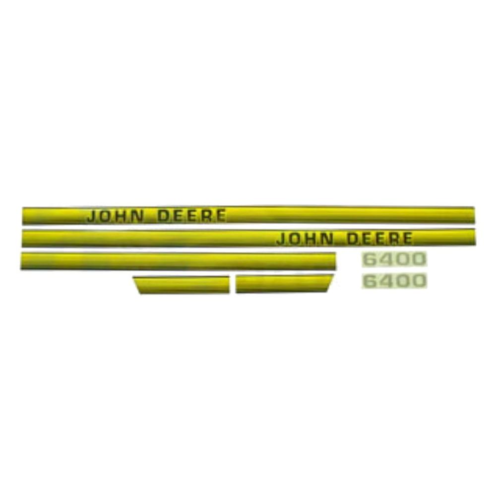 JD6400 Hood Decal Set – Fits John Deere