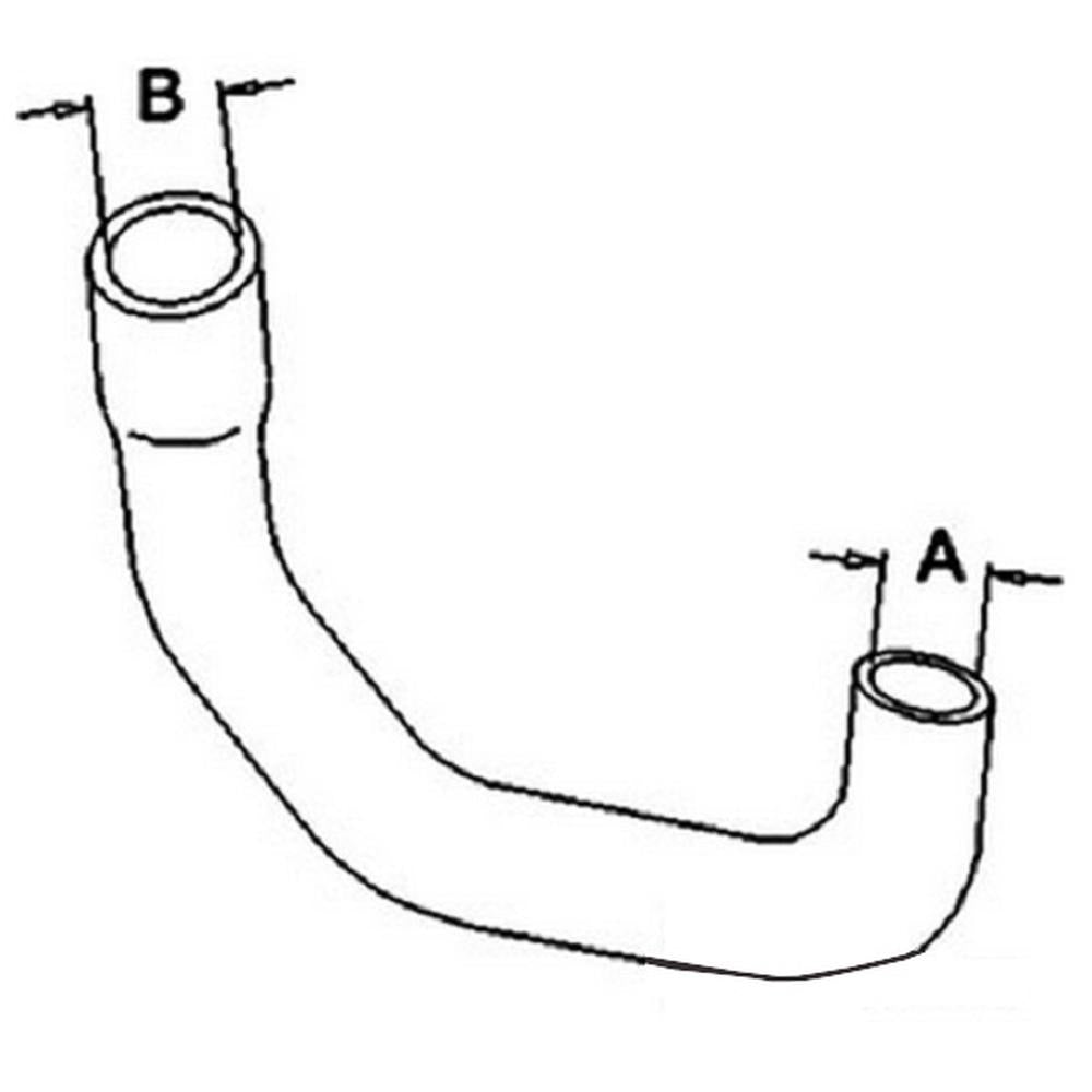 SBA310160850 Lower Radiator Hose – Fits Ford / New Holland – additional image 3