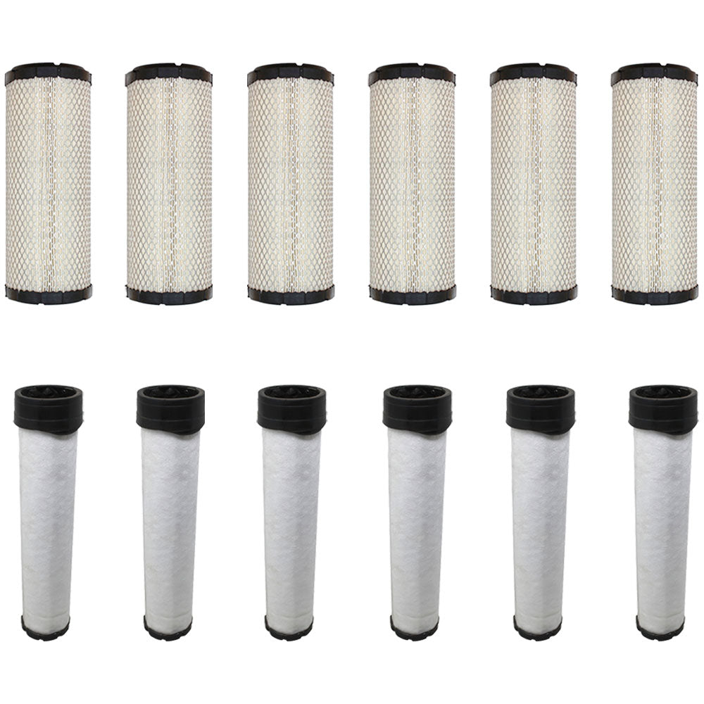 0112502 Qty 6: Inner and Outer Air Filters