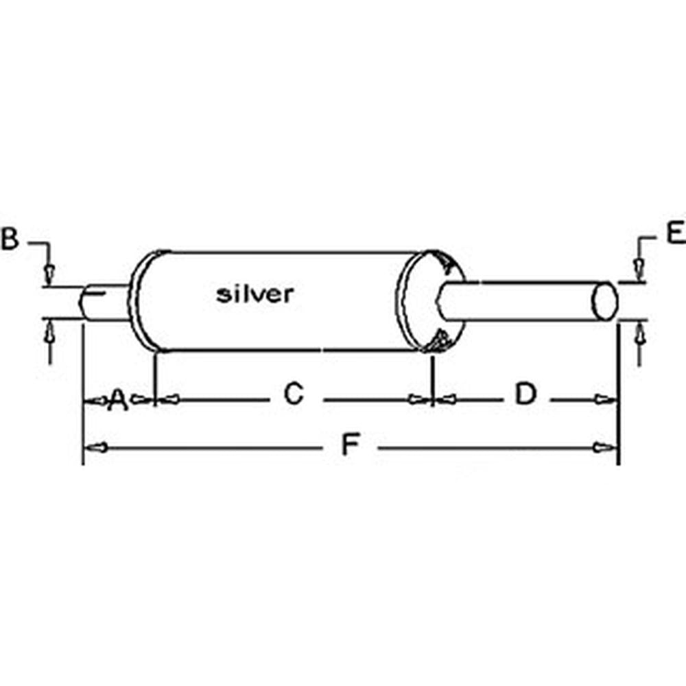 1717-3401 Vertical Muffler – additional image 3