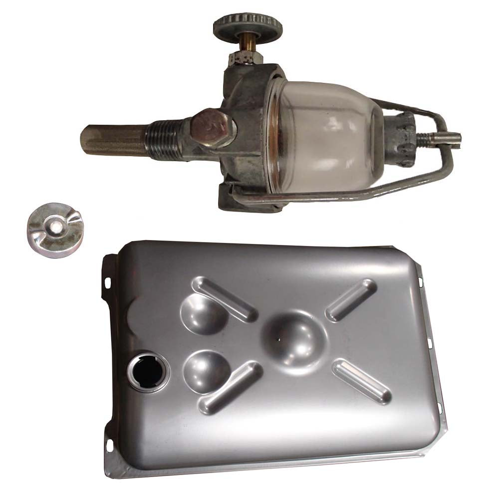 9N2002 Fuel Tank, Cap, & Sediment Bowl – Fits Ford / New Holland