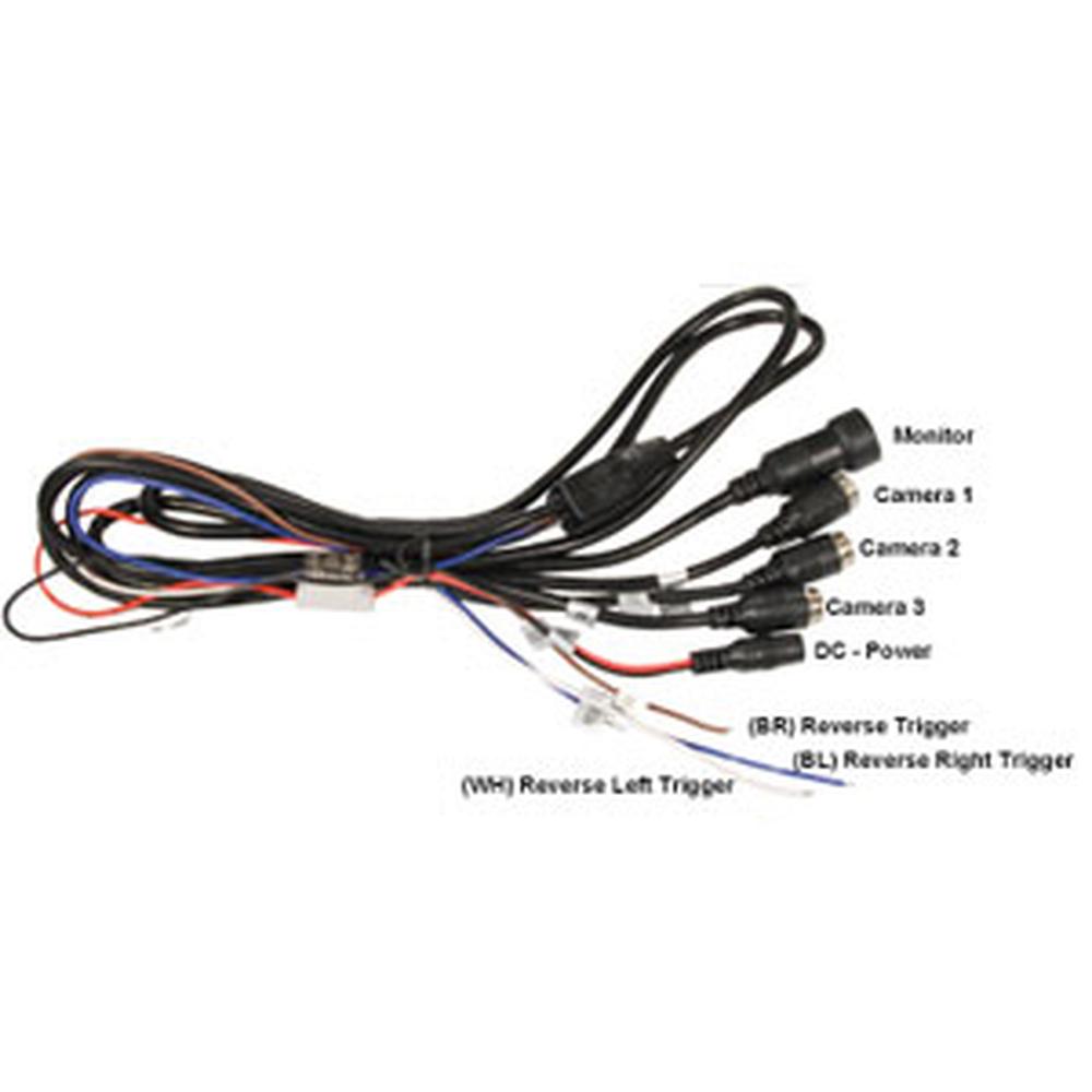 MSVS7M13PIN 7" Fits CabCam Monitor Kit 7" High Definition Color Monitor 3 Camera Capability – additional image 5