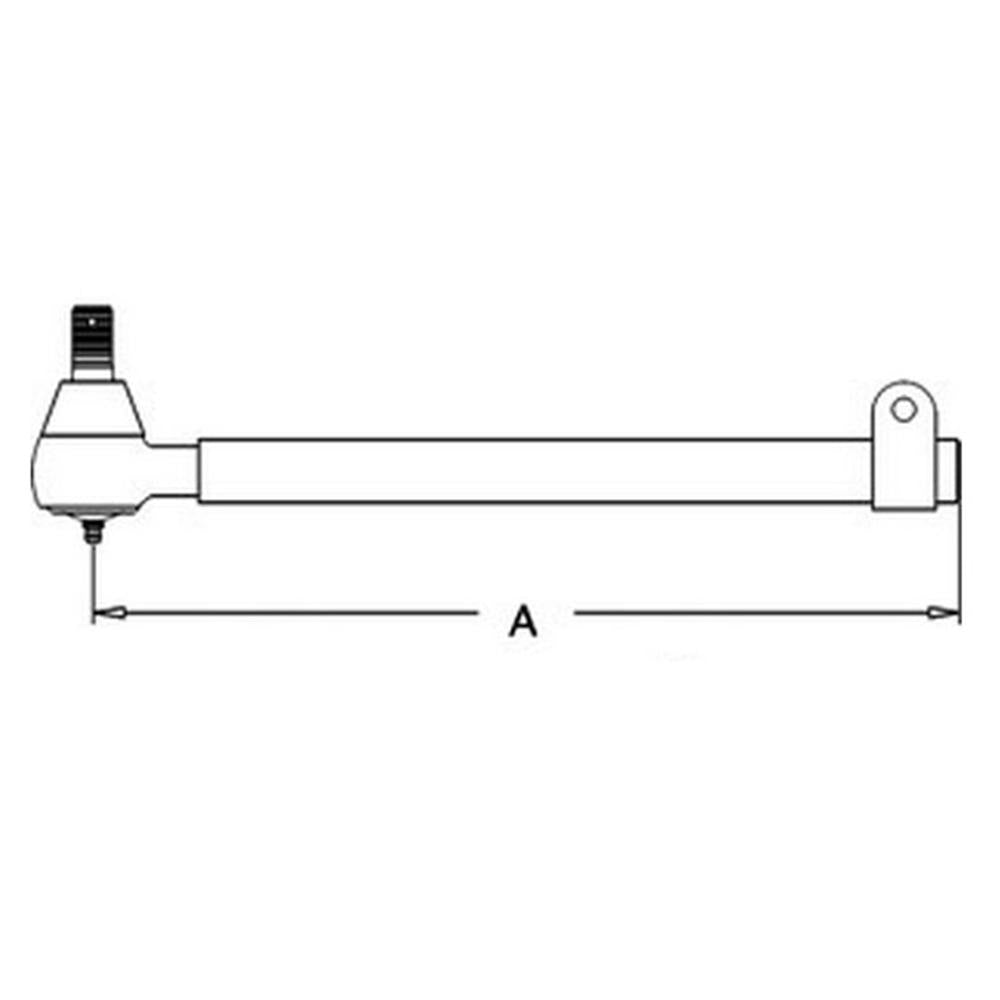 250142 Female Tie Rod – Fits Allis Chalmers – additional image 3