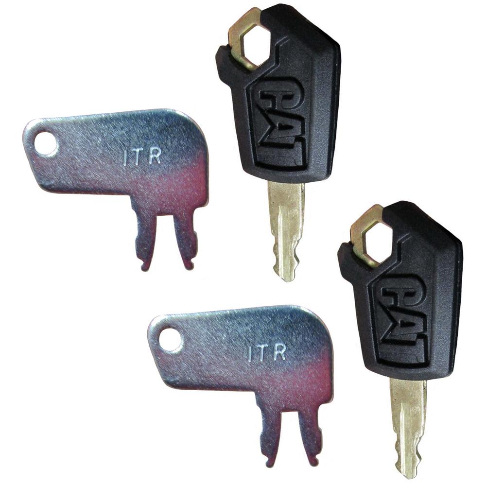 5P8500 Qty 2: Master Disconnect & Ignition Key Set – Fits Caterpillar