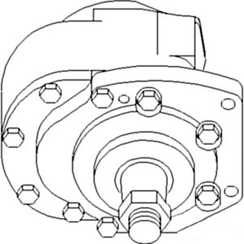 355515R95 Hydraulic Pump – Fits Case / International Harvester