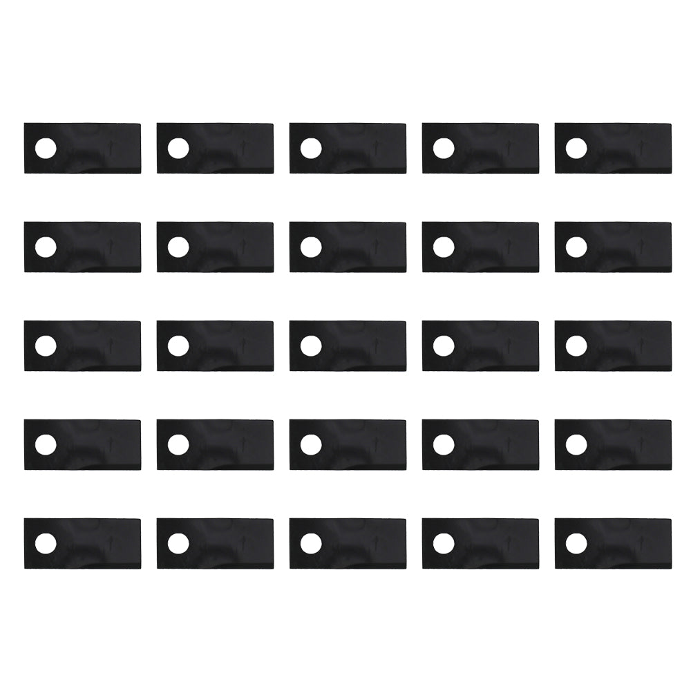 700715576 Left-Hand Disc Mower Blade (25 Pack) – Fits Case / International Harvester