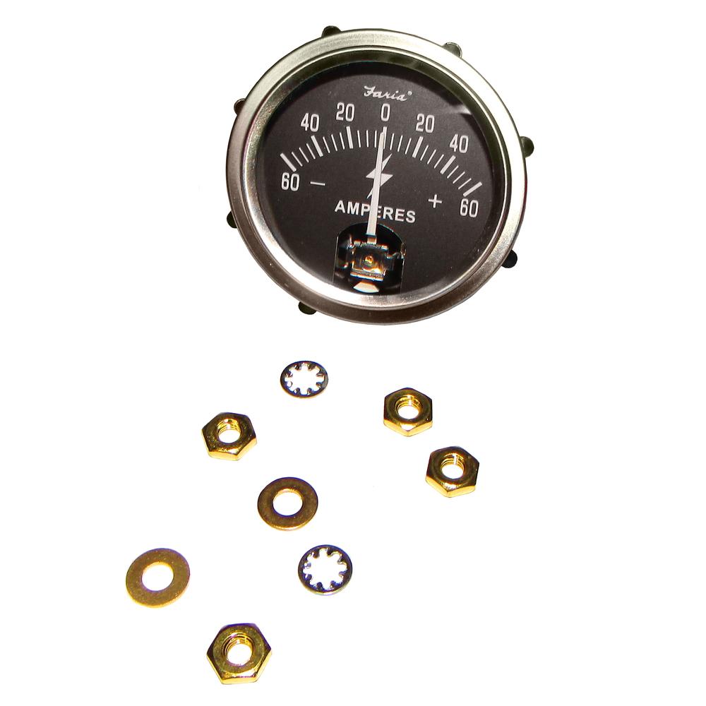 A55699 Ammeter (Amp) Gauge 60-0-60 – Fits Co-op
