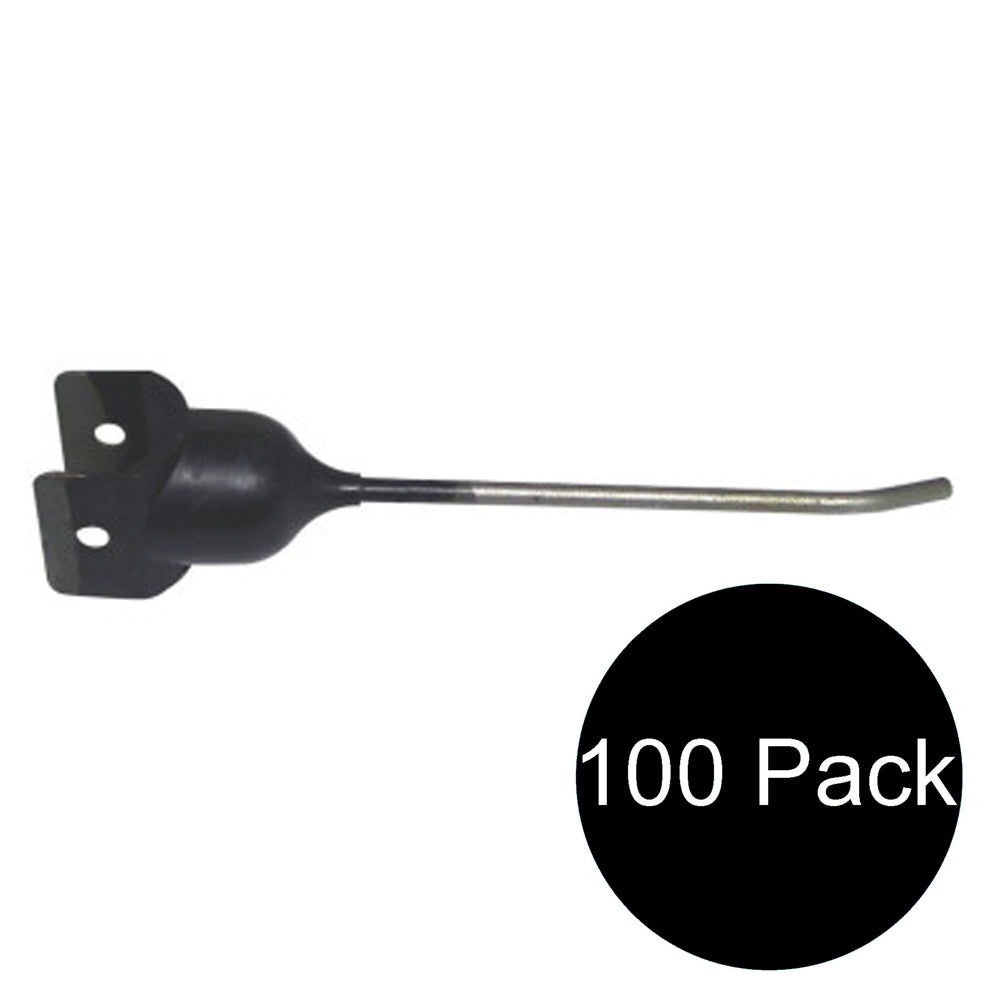96R4 Qty 100: Rubber Mount Rake Tooth – Fits John Deere