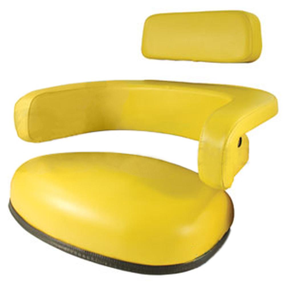 TY9626-6 Yellow Seat Cushion Set (Steel Back) – Fits John Deere – additional image 3